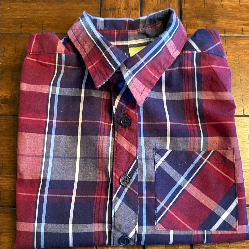 Mick/Mack Plaid Shirt & Old Navy Cardigan Bundle - Boys 4T